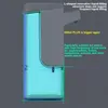 Liquid Soap Dispenser Automatic 1PCS Convenient Wall Mount Self Adhesive LED