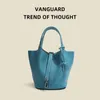 10A Top quality women one shoulder crossbody bag designer handbag Embossed grain cowhide leather tote bucket bags totes