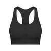 Active Shirts 2024 Gym Solid Sports Bra With Logo Front Zipper Fitness Nude Soft High Impact Running Tank Top