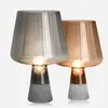 Nordic Cement table lamp Glass lampshade Home Decor Bedroom Bedside Light fixture Modern Living room Study desk lamp Luminaires