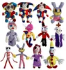 Wholesale Cartoon stuffed doll The Amazing Digital Circus Doll Magical Digital Circus Toy Clown Plush Doll