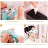 Jerseys VIBRACTION ÉLECTRIQUE MASSAGE OEUX POEURES CHAUDES Dispositif de soins oculaires Anti rides les yeux Masage des cercles sombres enlever les lunettes pour les lunettes