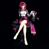 Anime mangá 25cm honkai impacto 3rd elysia 1/7 miss rosa ver apex inovador anime chinês pvc figura de ação brinquedo jogo colecionável modelo boneca