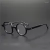 Solglasögon R49307 Lady Trend Asymmetrical Acetate Reading Glasses Men High Quality Retro Optical Presbyopic Eyewear Dioptric 50- 300