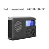 Radio ny retro FM Radio Full Band AM/FM/SW/TV Short Wave Radio Emergency Disaster Prevention ELDERLY FULL BAND RADIO