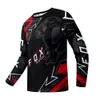 Men's T-shirts Fox Sudu Mens Long Sleeve Motocross Cycling Jersey Mtb Downhill Mountain Bike Shirts Offroaddh Motorcycle Enduro Clothing O6EL