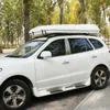 Namioty i schroniska EST Camping Podróżowanie Hardshell Canvas Namiot Automatyczny aluminiowy SUV Hard Shell Auto Rooftop Car Top