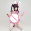 Anime Manga 1/4 Native Binding Bunny Girl Aika Kanga Yuiina Nasu Nurse Anime PVC Action Figure Toy Game Statue Collection Model Doll