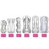 male sex toy Masturbators Transparent Aircraft Cup Men's Exercise Device Masturbation Training Inverted Adult Products