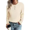 Camiseta feminina elegante e confortável, cor sólida, casual, texturizada, gola alta, pacote feminino, camisa de manga comprida, elegante