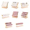 Jewelry Pouches Solid Display Stand Rack Hairband Watch Bracelet Holder Perfect Gift For Lover