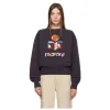 Isabel Marant Designer Sweatshirt Hoodie Slank Mode Pullover Casual Veelzijdig Klassiek Hot Letter Borduren Losse Hoodies Trui Trend Tops Isabel Marant