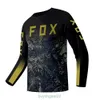 Men's T-shirts Fox Sudu Mens Long Sleeve Motocross Cycling Jersey Mtb Downhill Mountain Bike Shirts Offroaddh Motorcycle Enduro Clothing O6EL