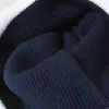 Beralar Sonbahar Kış Peluş Sıcak Kulak Koruma Tutun Beanie Adam Kadın Unisex Moda Örme Şapkalar Açık Rüzgar Geçirmez Erkek Yün
