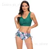 Swimwear pour femmes Couleur solide MAINTRAINE DE COUPATION TIRMÉE POUR LES FEMMES AVEC BRODE STOCHES CROSS BIKINI BIKINI SEXY SEXHINI T240222