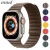 Watch Bands Fioven Strap For Apple Band 44mm 40mm 45mm 49mm 41mm Original Magnetic Loop Bracelet IWatch Series 9 8 SE 7 Ultra 2