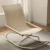 Camp Furniture Nordic Simple Beach Chair Edelstahl Schaukel Wohnzimmer Terrasse Design Boden Sillas De Playa Home