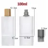 Empty Frosted Glass Spray Bottle Perfume Atomizer Refillable Fine Mist Spray Empty Perfume Bottles Makeup