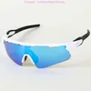 Polariserande cykling solglasögon 9001 Windproect UV400 Sports Oak Glasses MTB MENS OCH WOMENS Outdoor Electric Bike Riding Eye Protection med Box 1C52 IDDG GVWP