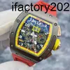 Richasmiers Watch YS Top Clone Factory Watch Automatyczne zegarek z włókna węglowego RM011AO Elite Zongweiwr91