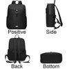 Kvinnors bärbar dator ryggsäck skolväska anti-stöld dagpack passar för 14 tums anteckningsbok resor arbete college väskor kvinnliga ryggsäck