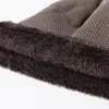 Berets Cashmere Grosso Chapéu de Malha Quente Outono Inverno Pulôver Cap Outdoor Proteção de Ouvido para Homens Mulheres Skullies Beanies