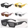 Moda Offs White Rames Style Square Mężczyzn Mężczyźni Kobiety 2239 SUN STROW STROW X Black Frame Okulowe okulary Słońce Słońce Bright Sports Travel Sunglasse 71S0 783J