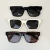 Okulary przeciwsłoneczne 03Z Czarne męskie pełne obręcze Square Black Designer UV Sonnenbrille Sunnies Gafas de Sol Uv400 Oczoce z pudełkiem