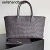 Totes Hobo Cabats Tasche BottegVenets 7A Tasche Gewebte Wolke Spiegel Qualität Große Luxus Frauen Handtasche Leder Braun Schwarz Mode Dame Einkaufstaschenwqw