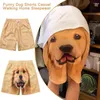 Underbyxor roliga hund shorts casual promenader hem sömnkläder 3d tryckt herr sommar djur andas söt underbundna k7t0