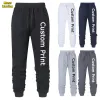 Sweatpants Custom Printing Sweatpants for Men Women Athletic Joggers Trousers Spring Fall Casual Loose Fleece Lined Pants with Pockets