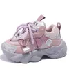 2024 Lente Nieuwe Kindermode Sneakers Ademend Mesh Jongens Sportschoenen Licht Comfortabele Trend Meisjes Mesh Loopschoenen