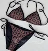 Luksusowy projektant bikini stroju kąpielowego projektanta stroju kąpielowego Women Kąpiec Kąpiec Kąpiec wakacyjny nadmorski krawat krawat pływający trójkąt bikini rozmiar s-xl 649