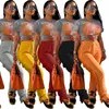 Pantalon Femme ANJAMANOR Pantalon de survêtement à pompons pour filles Mode Streetwear Femmes Fringe Joggers Confortable Casual Élastique Taille Haute D13-CG39
