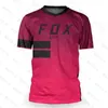 T-shirts pour hommes Enduro VTT Manches de cyclisme Jersey Downhill Chemise Camiseta Motocross T-shirt Mx VTT Vêtements Hpit Fox 2EHK