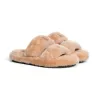 2023 New triumph teddy bear fluffy sandale Slide Designer Shoe woman feather Winter fur Slipper platform sandal Casual wool tazz men Slippers house fuzzy flat slides