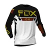 T-shirts pour hommes Nouveau costume de réduction de vitesse Fox respirant et séchage rapide montagne hors route cyclisme hommes à manches longues T-shirt vélo CCB6