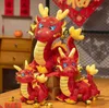 Chinese Dragon Toy Plush Soft Stuffed Toys Animal Dragon Doll Mascot Toy New Year Gift Children Present
