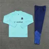 21 22 23 24 Crianças Homens Futebol Tracksuits MILIK PAYET Marselha Survetement Fottball Treinamento Terno Veste Maillot de Foot Olympique OM Tracksuit Football Jogging Kit