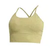 LL Femmes Sangle Croisée Antichoc Beau Dos Vêtements Respirant Doux Yoga Soutien-Gorge Fitness Sous-Vêtements De Sport Entraînement Gym Sexy Débardeurs Running Casual Brassiere