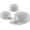 Casquettes de baseball unisexes White Sox entièrement fermées Chicago Summer Snapback Letter Bone Femmes Couleur noire Toutes les 32 équipes Sport décontracté Chapeaux plats ajustés LA Couleurs Taille 7-8