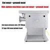 Electric Convenience Stainless Steel automatic bacon slicer mincer electric meat grinder meat slicer fully automatic