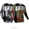 T-shirt da uomo Mens Bat Fox Downhill Jersey Mountain Bike Camicia Offroad Dh T-shirt Moto Quick-dry Mtb Maillot Ciclista NDTU