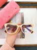 Fashion Sunglasses Frames Designer new eyeglass frame square plate black frame gold lettered eyeglass frame Korean version ultra light natural beauty artifact