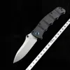 M390 BLADE BM 484 Taktisk vikning Kniv Kolfiberhandtag Stone Washing Outdoor Wilderness Survival Safety Pocket Knives EDC Tool