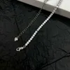 Elo de corrente cubana personalizado, gargantilha de prata 925 com diamante cúbico, joias finas de 3mm 4mm, gargantilha de tênis, zircônia, hip hop, colar para mulheres