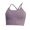 LL Femmes Sangle Croisée Antichoc Beau Dos Vêtements Respirant Doux Yoga Soutien-Gorge Fitness Sous-Vêtements De Sport Entraînement Gym Sexy Débardeurs Running Casual Brassiere