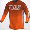 Men's T-shirts Mx Mens Summer Long-sleeved Downhill Mtb Mountain Bike Cycling Breathable Designer Clothes Motocross Jersey Hpit Fox MFA6