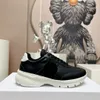 Designer casual skor äkta läder män kvinna andas springande sporttränare vintage kohud skor utomhus sneakers klassisk plattform hög bas fitness