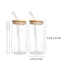 Wine Glasses 2 Sets Party Water Cup Covered Coffee Iced Portable Beverage Stainless Steel For